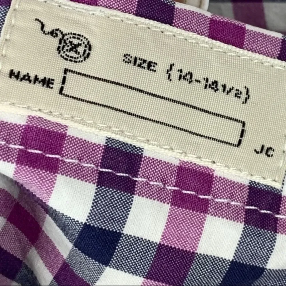 J. Crew‎ Plaid Button-up casual shirt